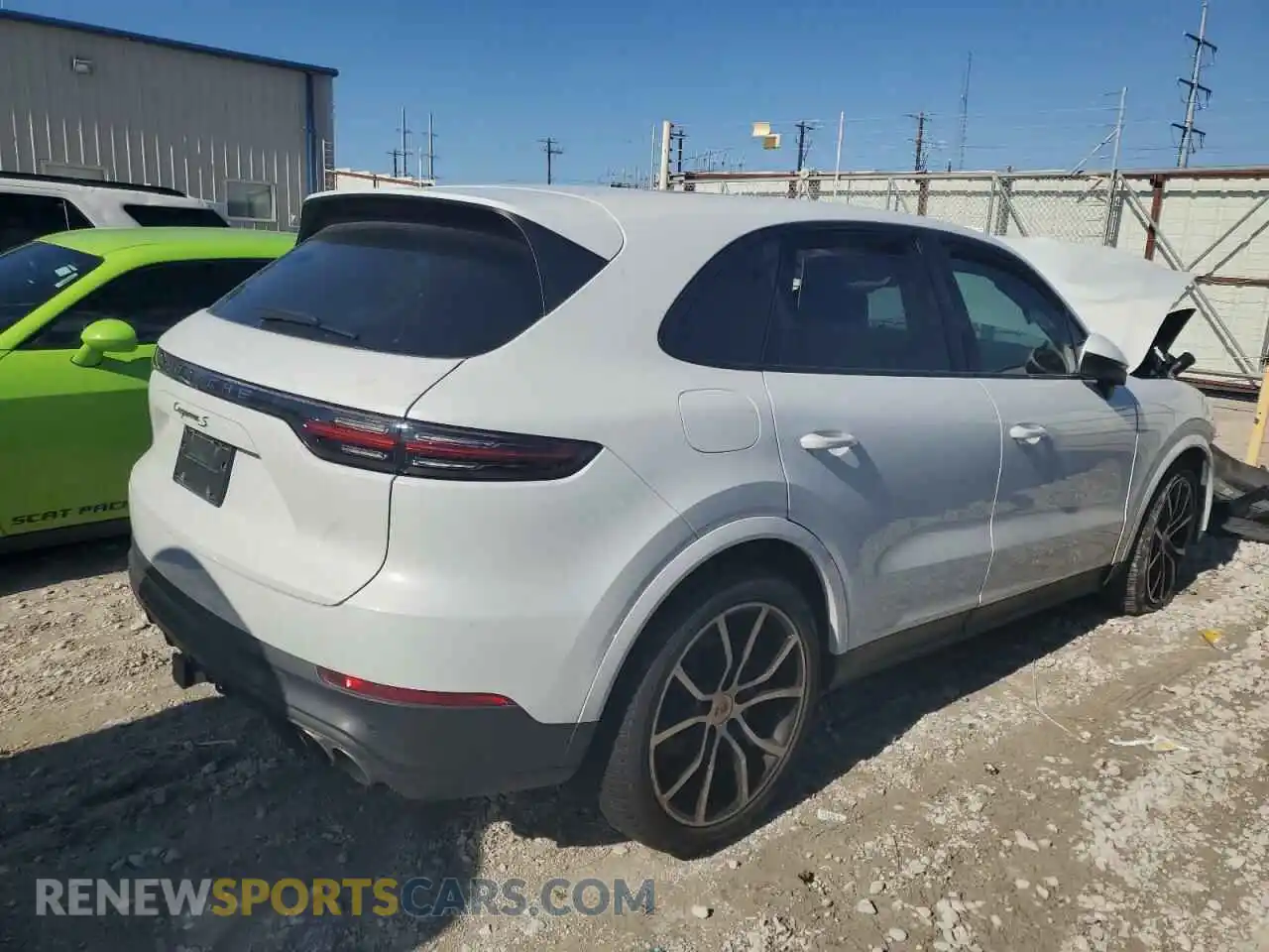 3 Photograph of a damaged car WP1AB2AY9LDA27336 PORSCHE CAYENNE 2020