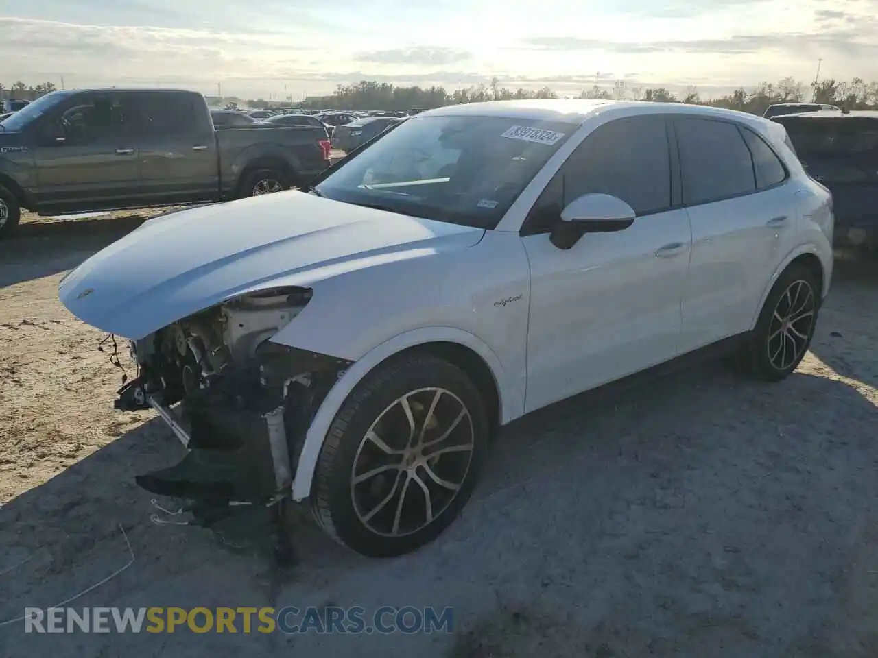 1 Photograph of a damaged car WP1AE2AY5LDA22951 PORSCHE CAYENNE 2020