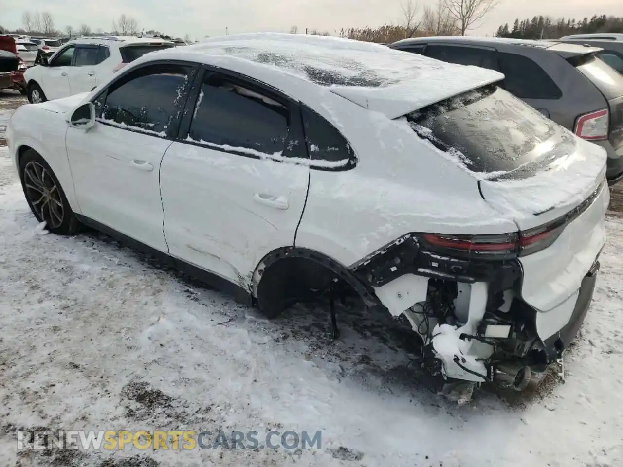 2 Photograph of a damaged car WP1BA2AY5LDA48286 PORSCHE CAYENNE 2020