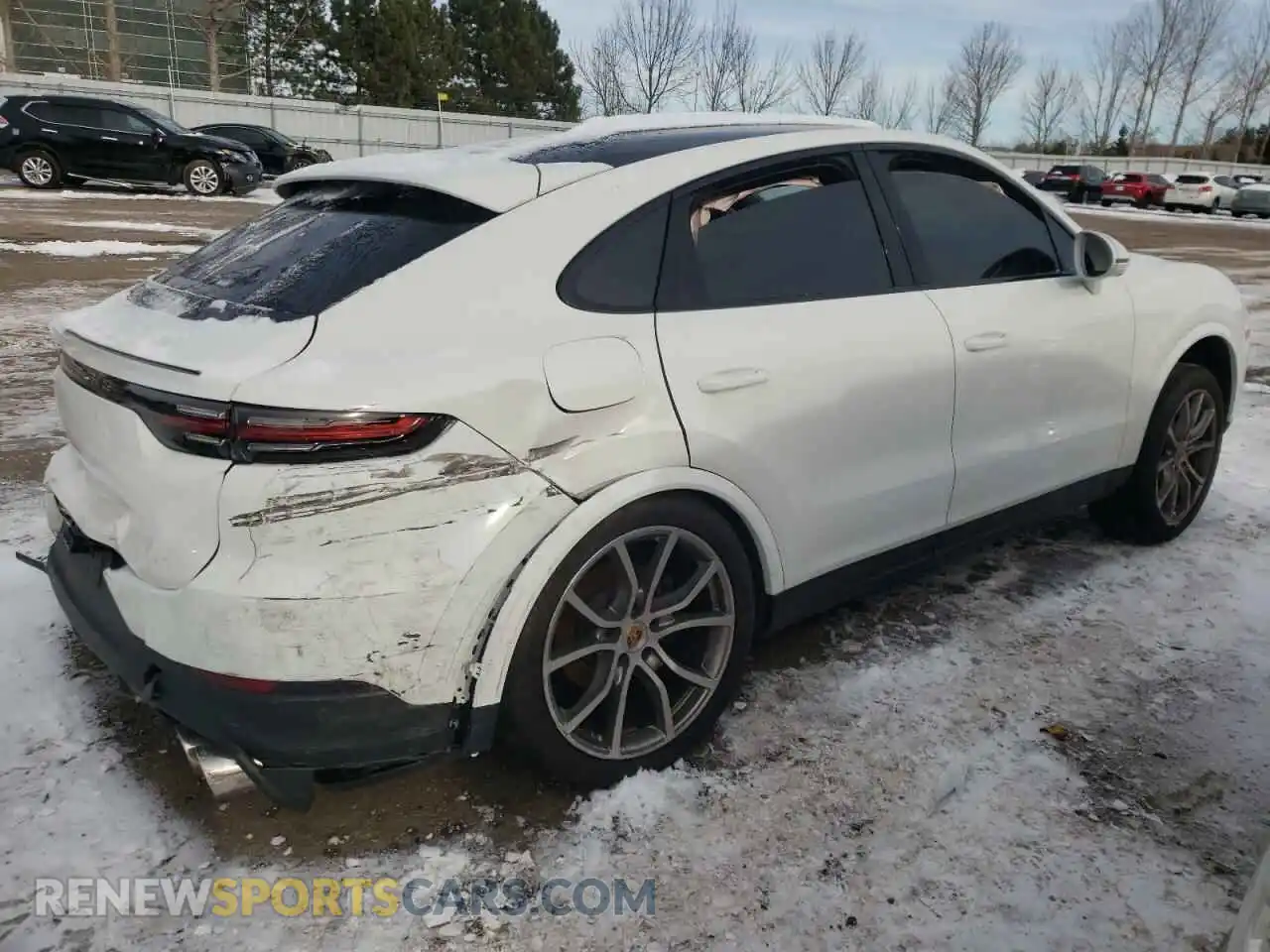 3 Photograph of a damaged car WP1BA2AY5LDA48286 PORSCHE CAYENNE 2020