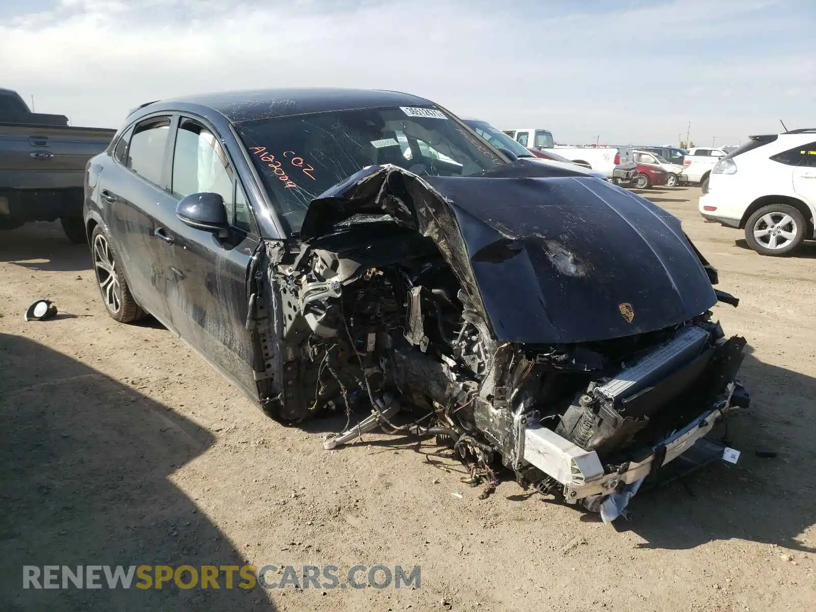 1 Фотография поврежденного автомобиля WP1BA2AYXLDA46856 PORSCHE CAYENNE 2020