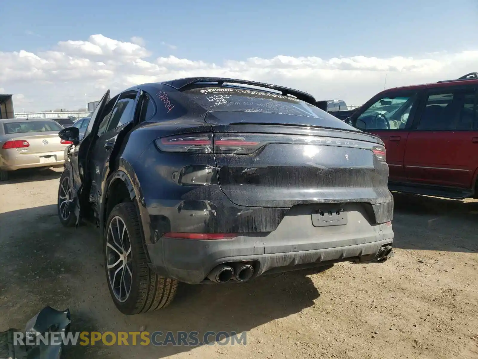 3 Фотография поврежденного автомобиля WP1BA2AYXLDA46856 PORSCHE CAYENNE 2020