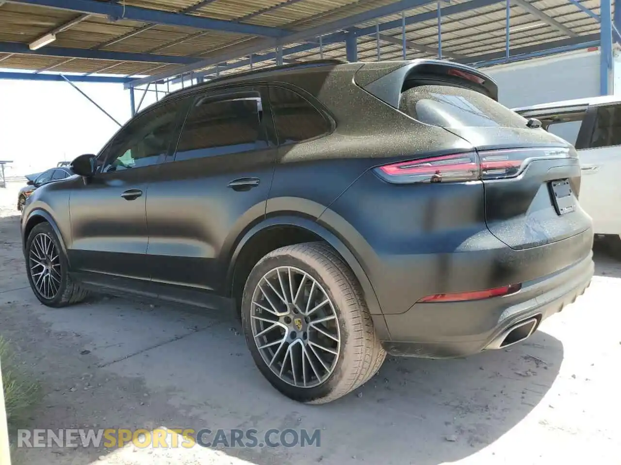 2 Фотография поврежденного автомобиля WP1AA2AY0MDA05827 PORSCHE CAYENNE 2021