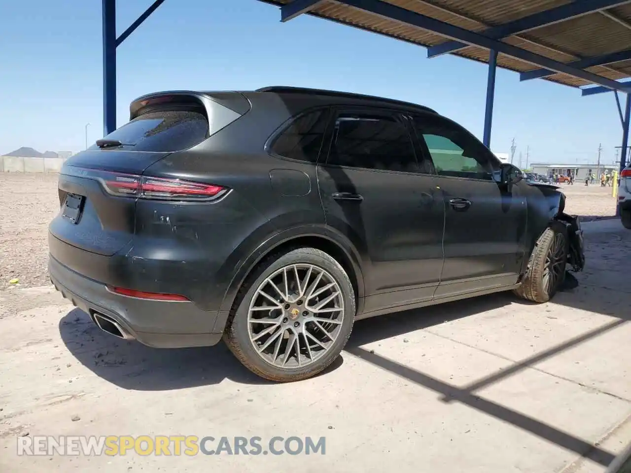 3 Фотография поврежденного автомобиля WP1AA2AY0MDA05827 PORSCHE CAYENNE 2021