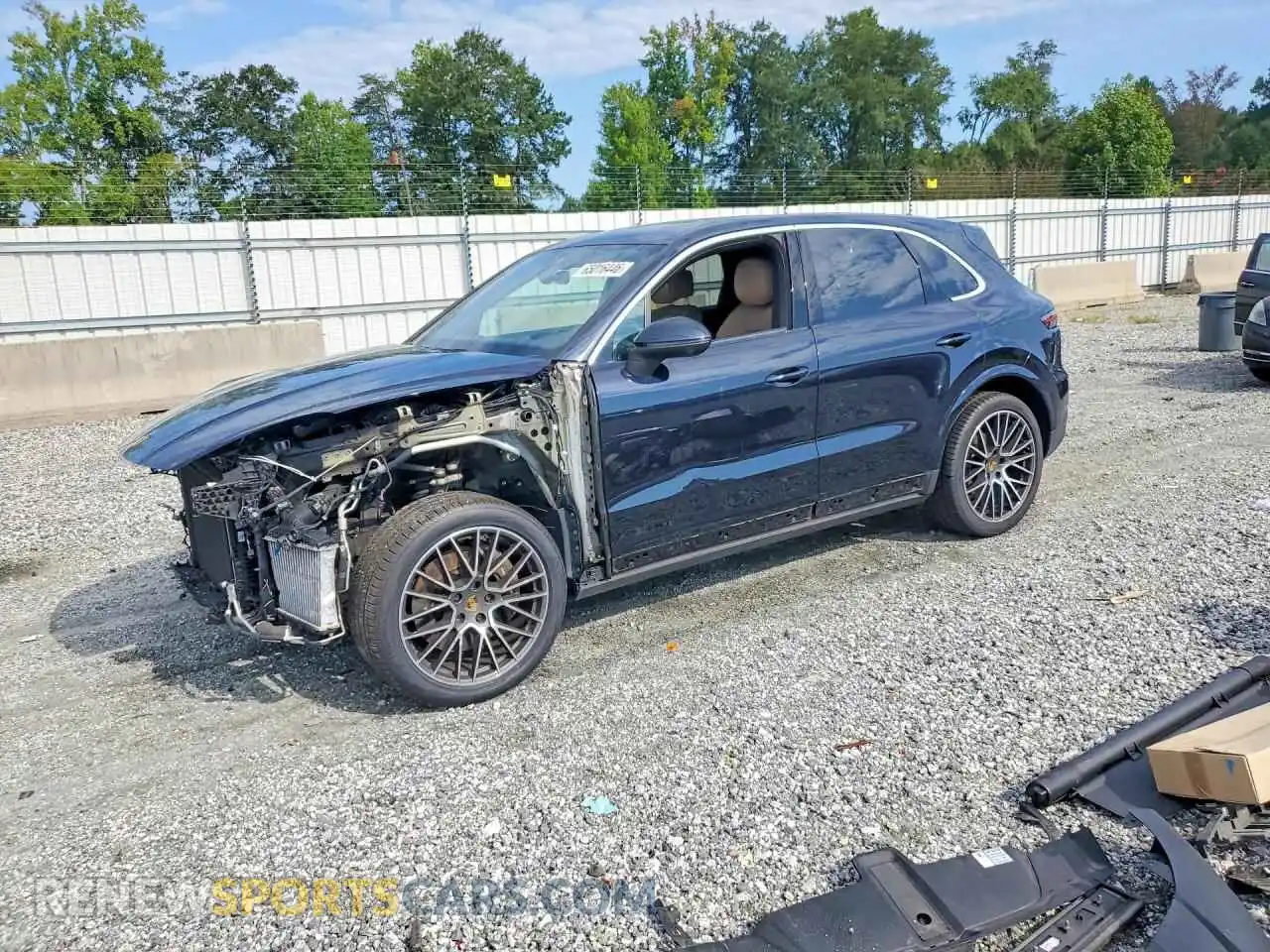 1 Photograph of a damaged car WP1AA2AY1MDA01575 PORSCHE CAYENNE 2021