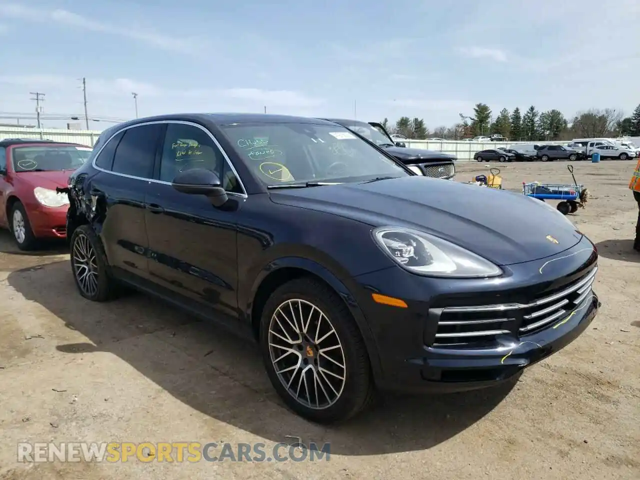 1 Photograph of a damaged car WP1AA2AY1MDA09417 PORSCHE CAYENNE 2021