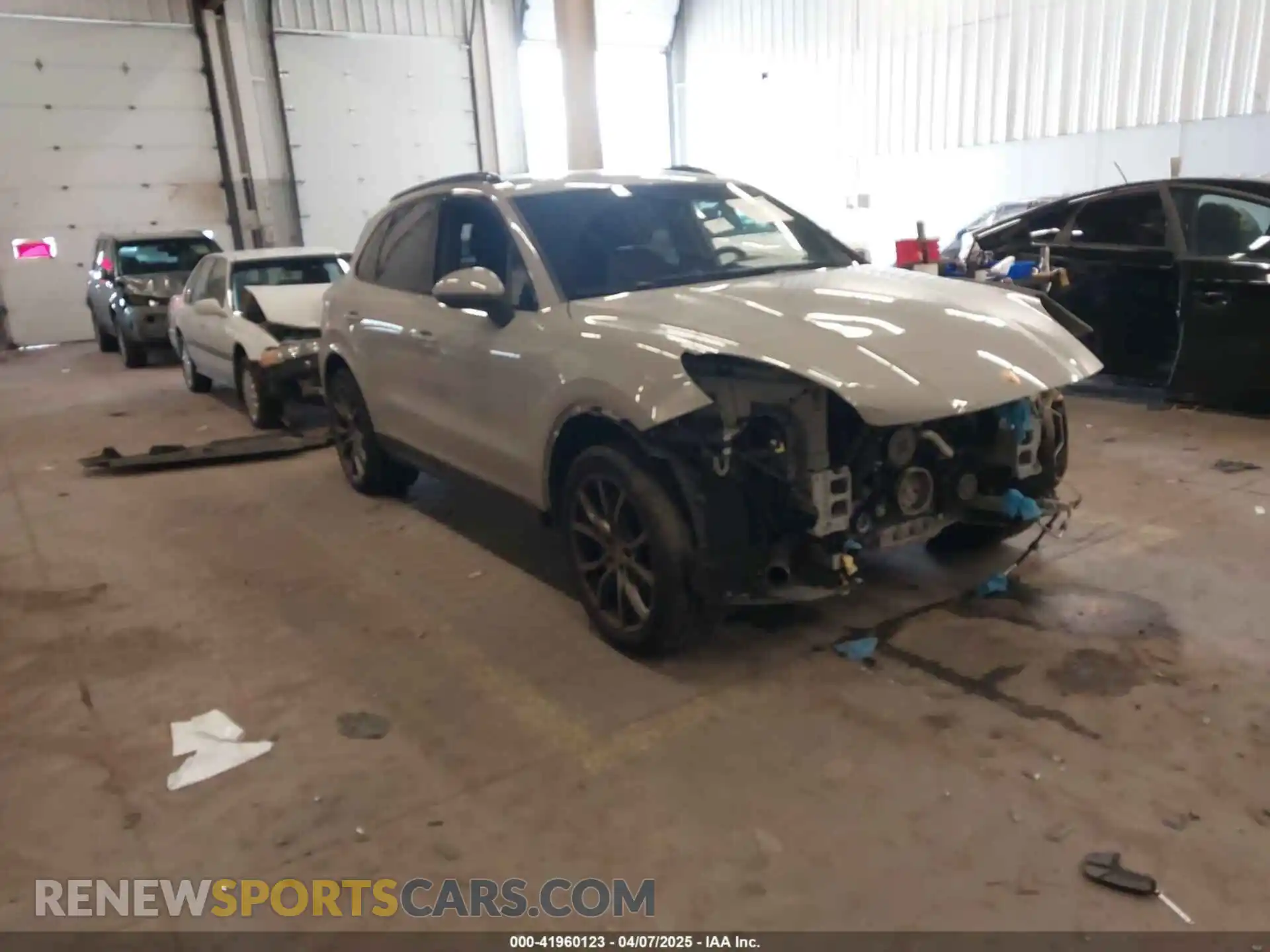 1 Photograph of a damaged car WP1AA2AY2MDA02282 PORSCHE CAYENNE 2021