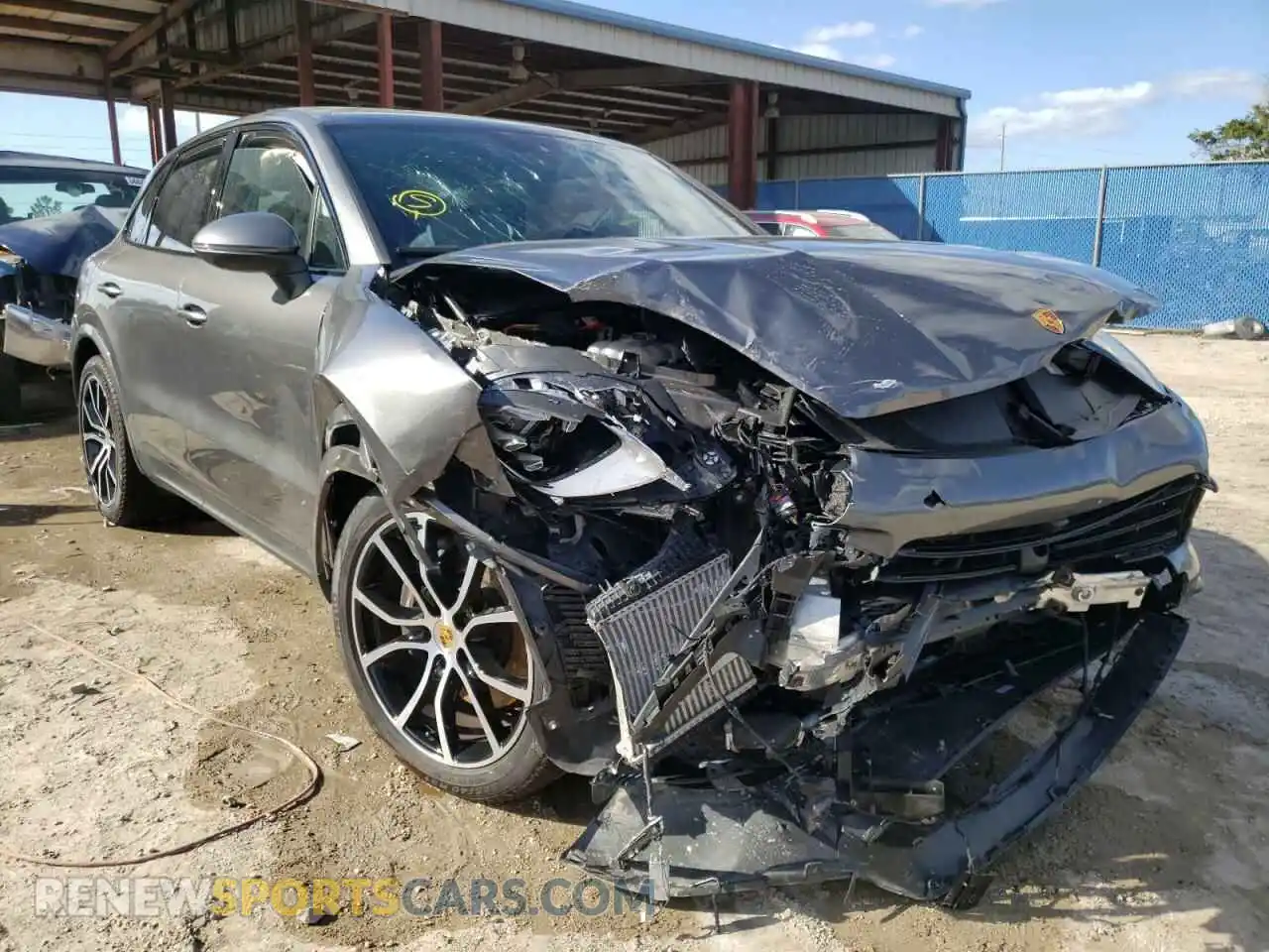 1 Photograph of a damaged car WP1AA2AY2MDA04310 PORSCHE CAYENNE 2021