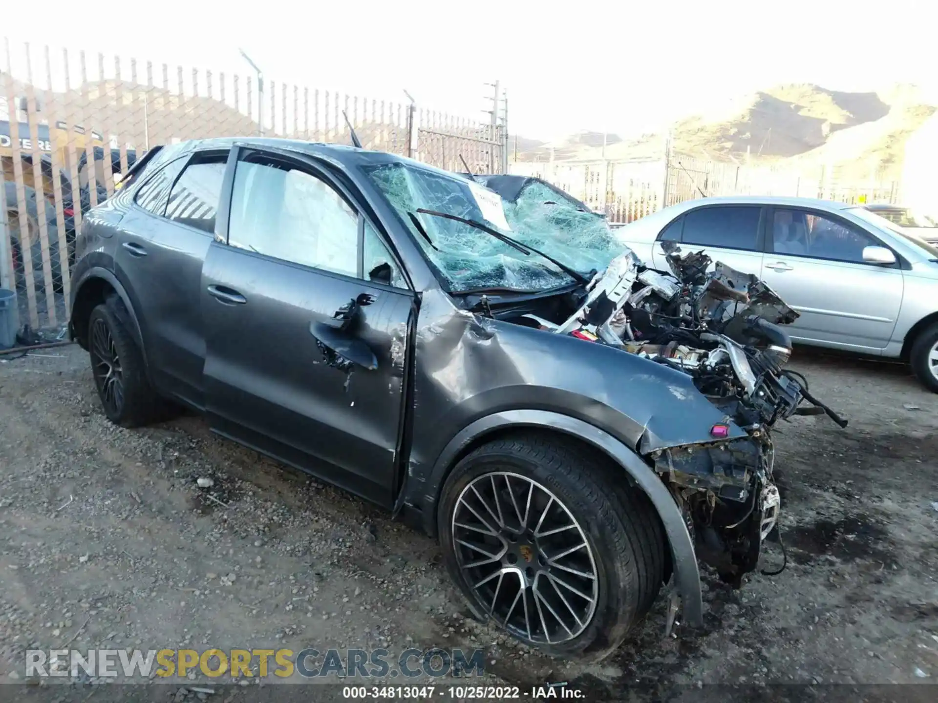 1 Photograph of a damaged car WP1AA2AY2MDA05120 PORSCHE CAYENNE 2021