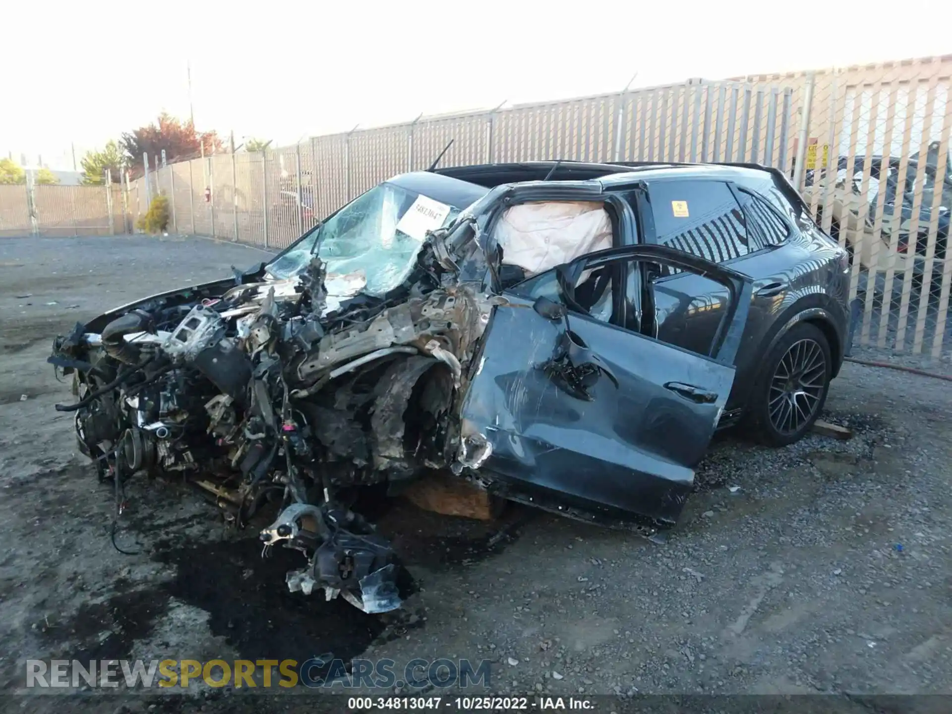 2 Photograph of a damaged car WP1AA2AY2MDA05120 PORSCHE CAYENNE 2021