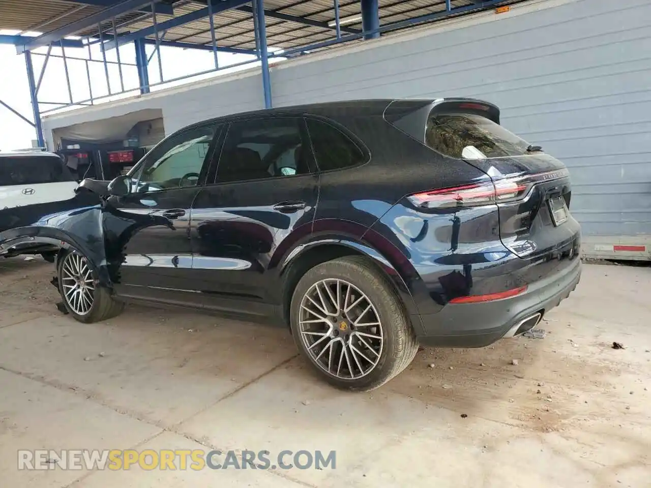2 Photograph of a damaged car WP1AA2AY2MDA09149 PORSCHE CAYENNE 2021
