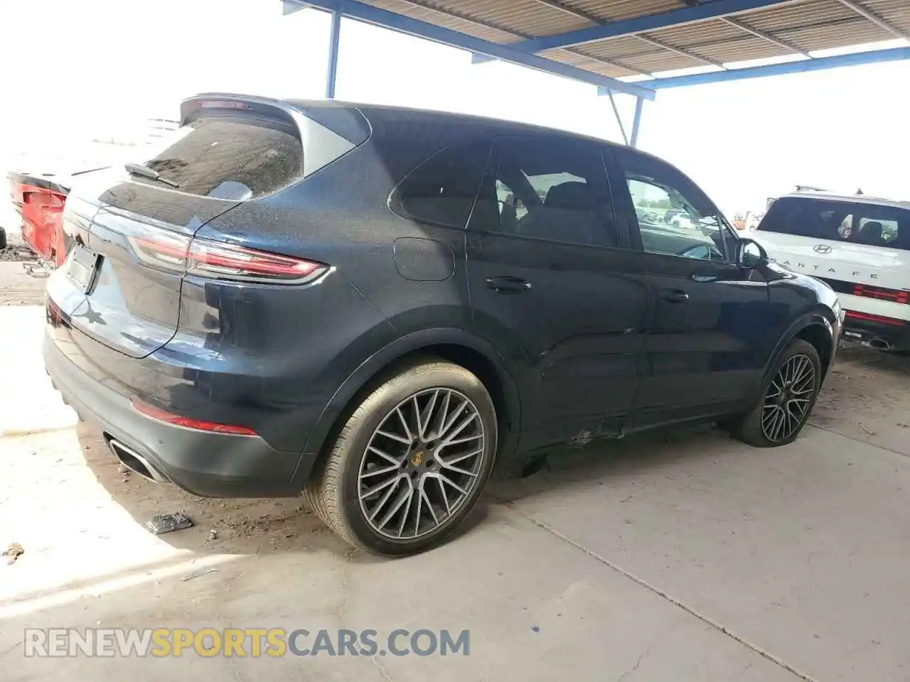 3 Photograph of a damaged car WP1AA2AY2MDA09149 PORSCHE CAYENNE 2021
