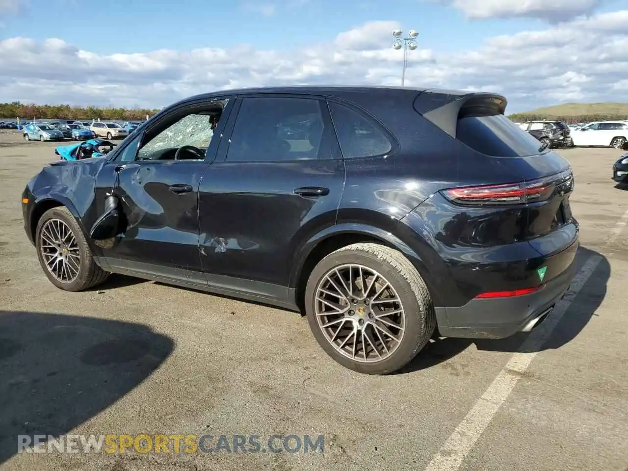 2 Photograph of a damaged car WP1AA2AY5MDA00364 PORSCHE CAYENNE 2021