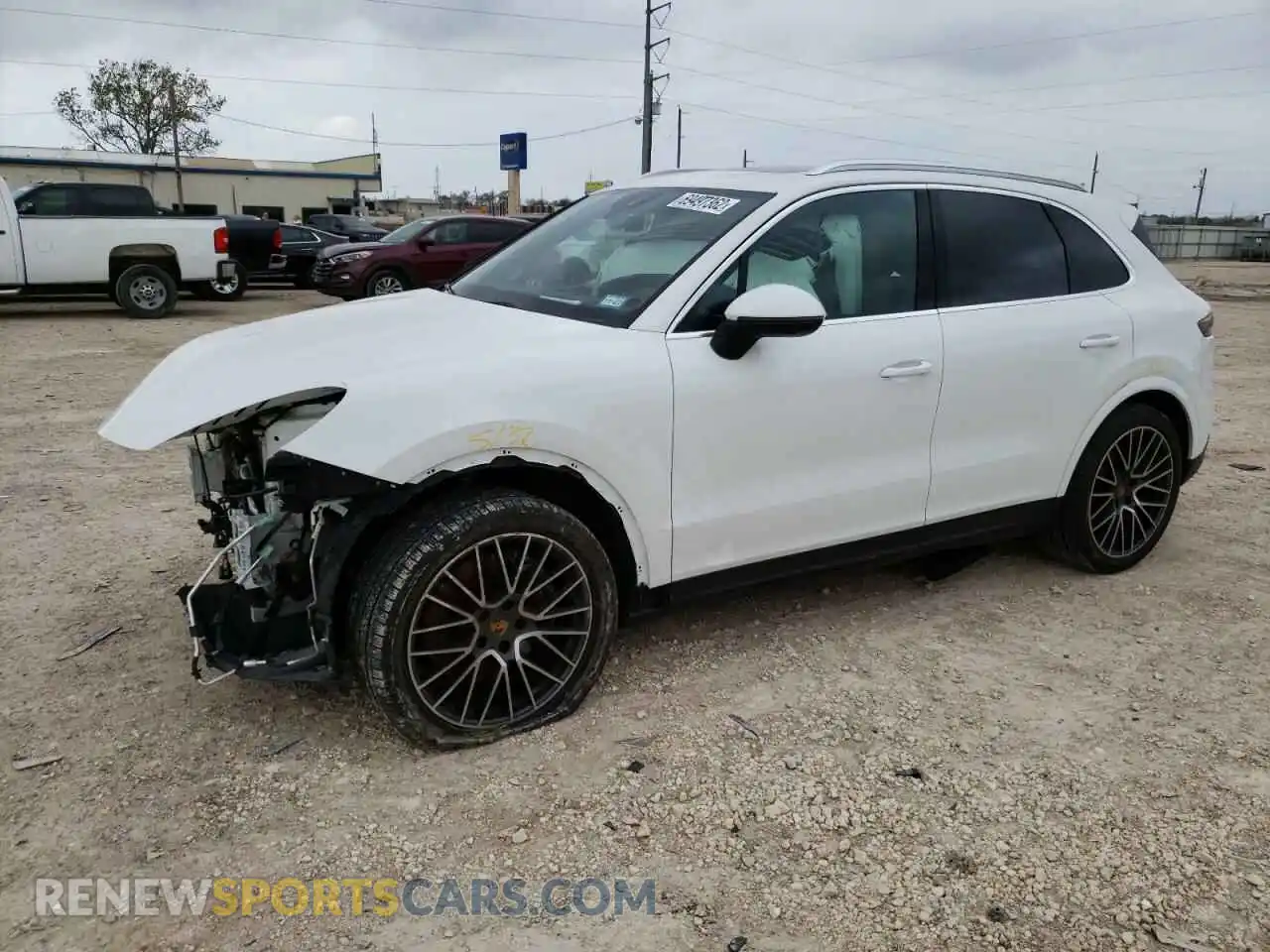 1 Photograph of a damaged car WP1AA2AY6MDA01474 PORSCHE CAYENNE 2021