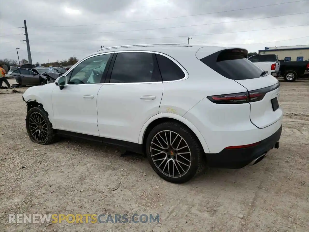 2 Photograph of a damaged car WP1AA2AY6MDA01474 PORSCHE CAYENNE 2021