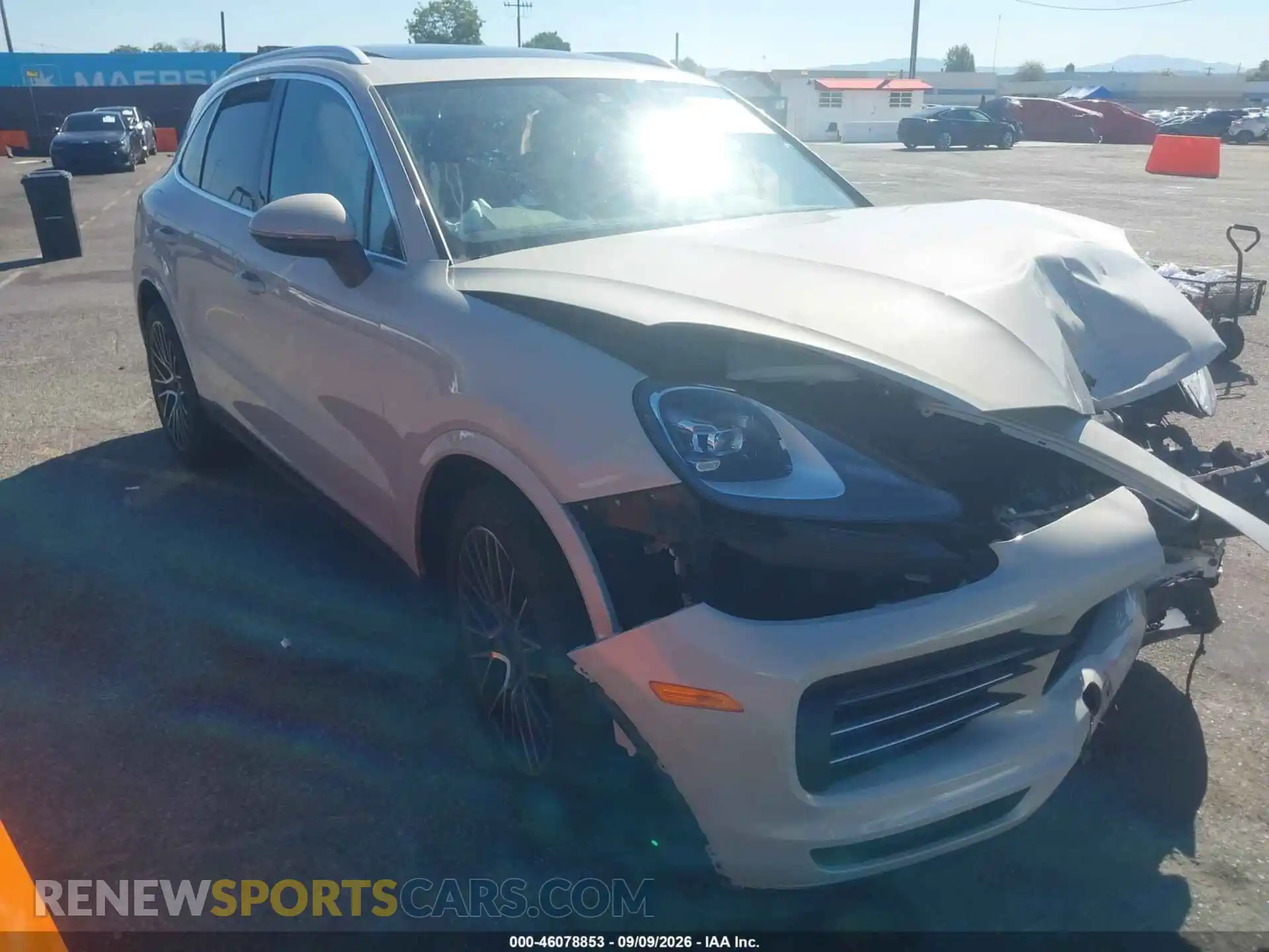 1 fotografías del automóvil dañado WP1AA2AY6MDA02866 PORSCHE CAYENNE 2021