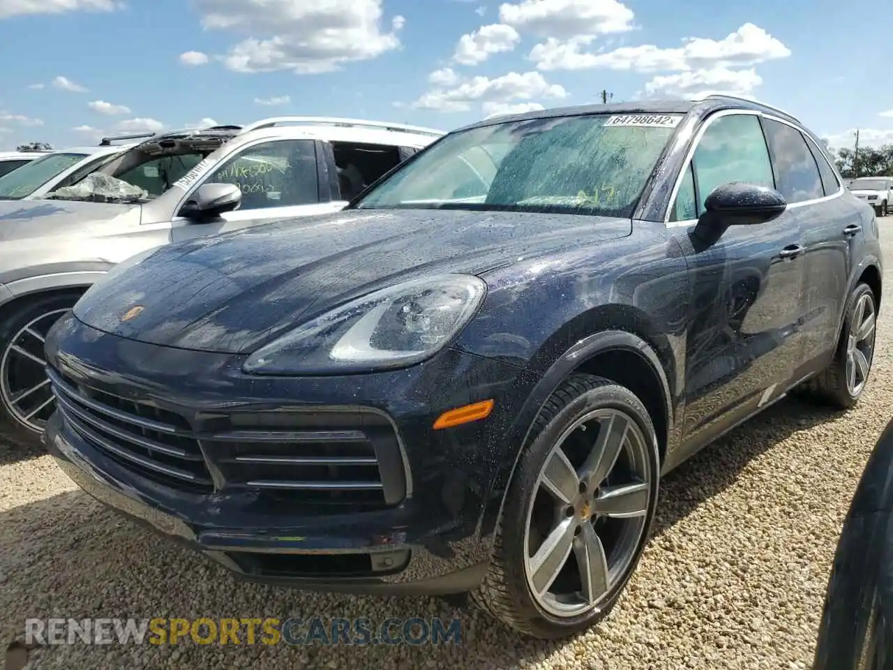 2 Photograph of a damaged car WP1AA2AY6MDA03452 PORSCHE CAYENNE 2021