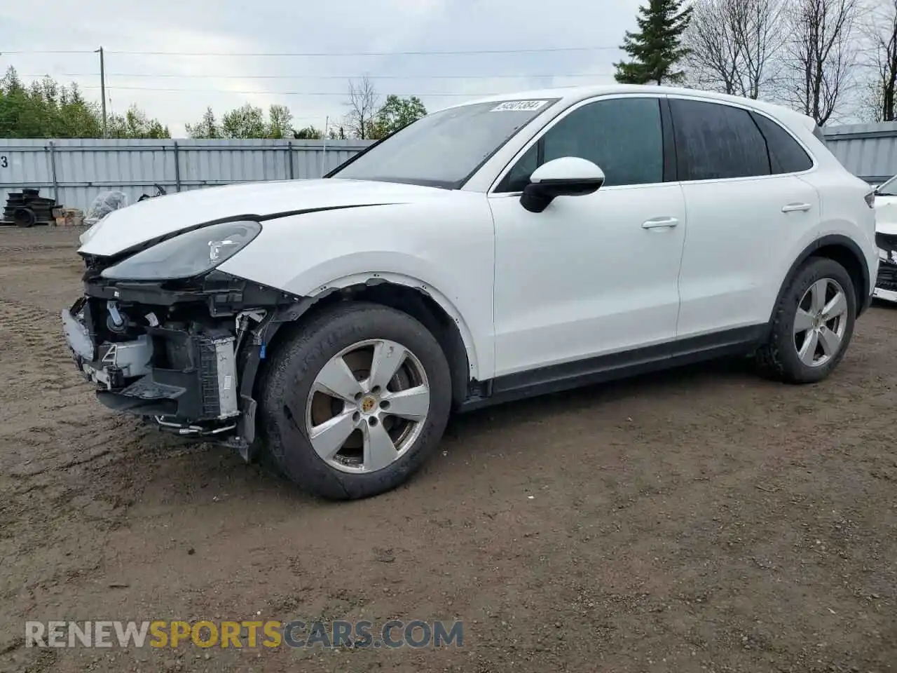1 Photograph of a damaged car WP1AA2AY7MDA04867 PORSCHE CAYENNE 2021