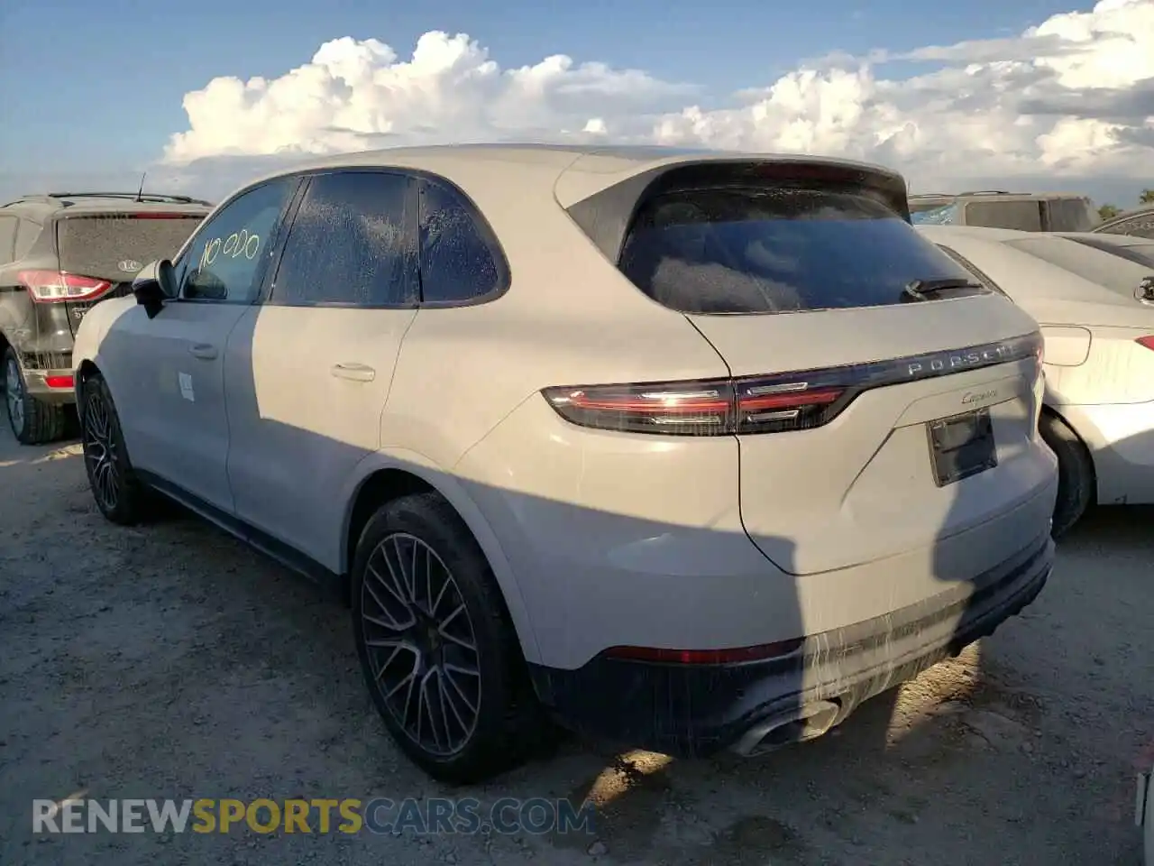 3 Photograph of a damaged car WP1AA2AY7MDA09177 PORSCHE CAYENNE 2021