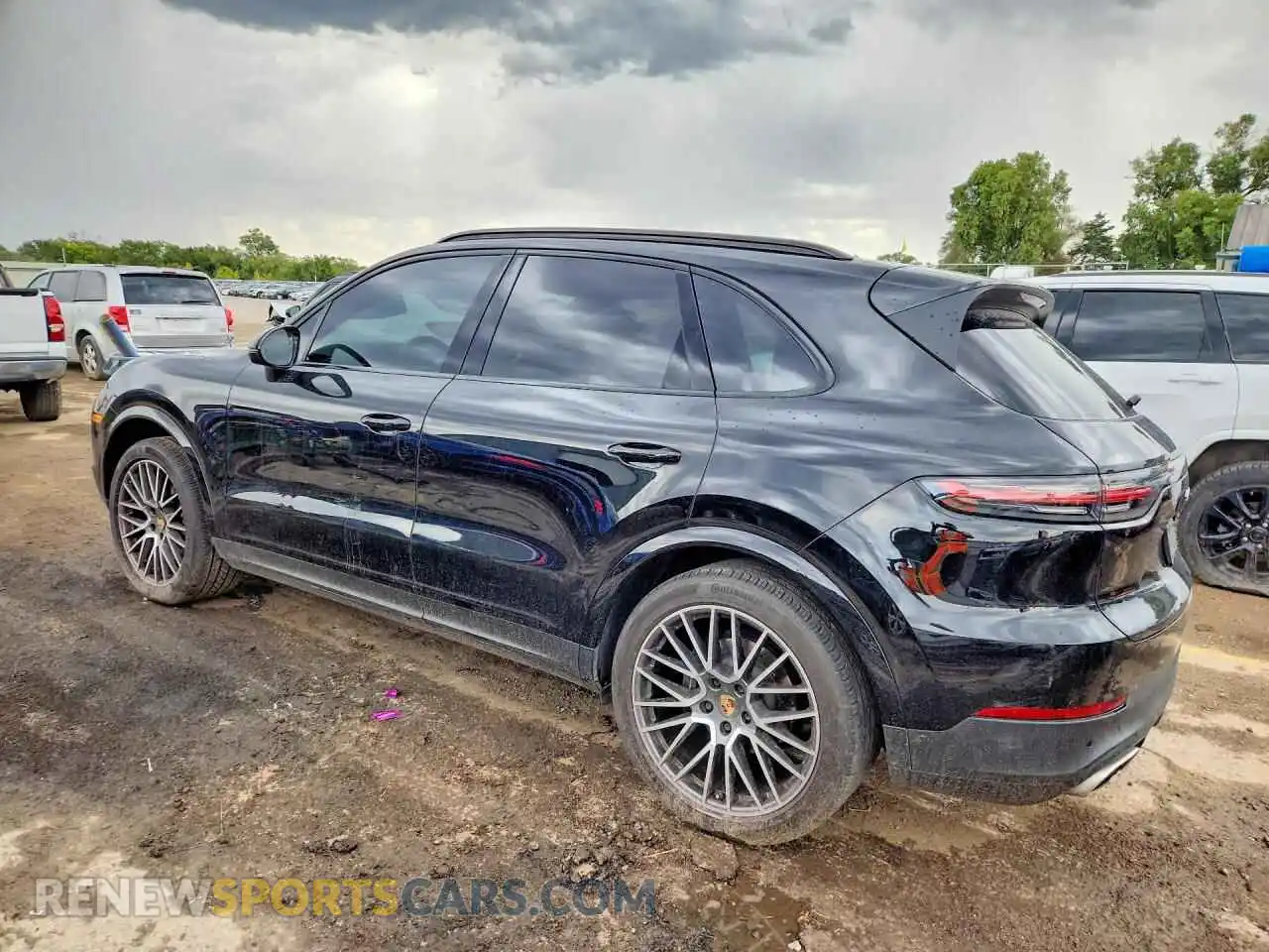 2 Фотография поврежденного автомобиля WP1AA2AY7MDA10149 PORSCHE CAYENNE 2021