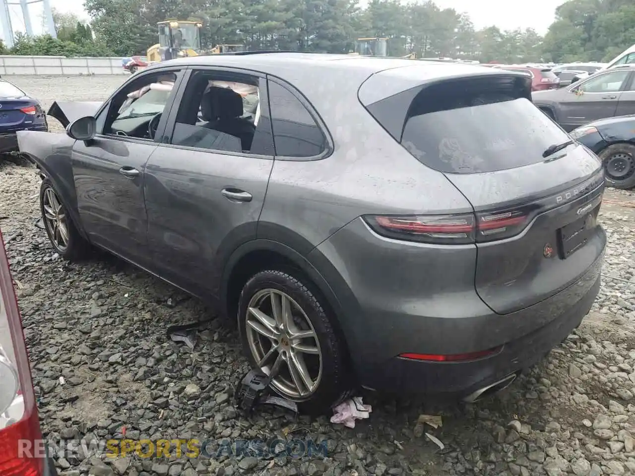 2 Photograph of a damaged car WP1AA2AY8MDA00729 PORSCHE CAYENNE 2021