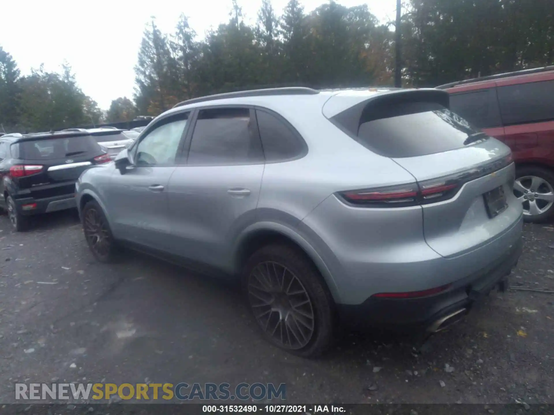 3 Photograph of a damaged car WP1AA2AY8MDA01251 PORSCHE CAYENNE 2021
