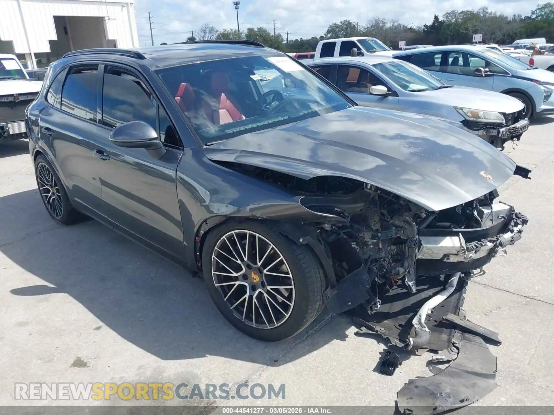 1 fotografías del automóvil dañado WP1AA2AY8MDA02965 PORSCHE CAYENNE 2021