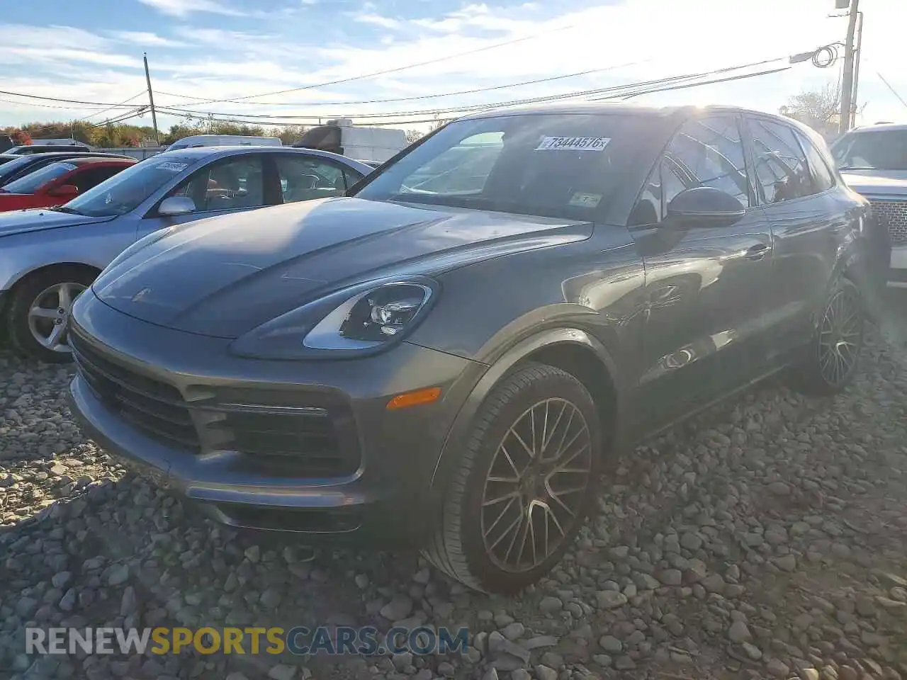 1 Photograph of a damaged car WP1AA2AY9MDA07009 PORSCHE CAYENNE 2021