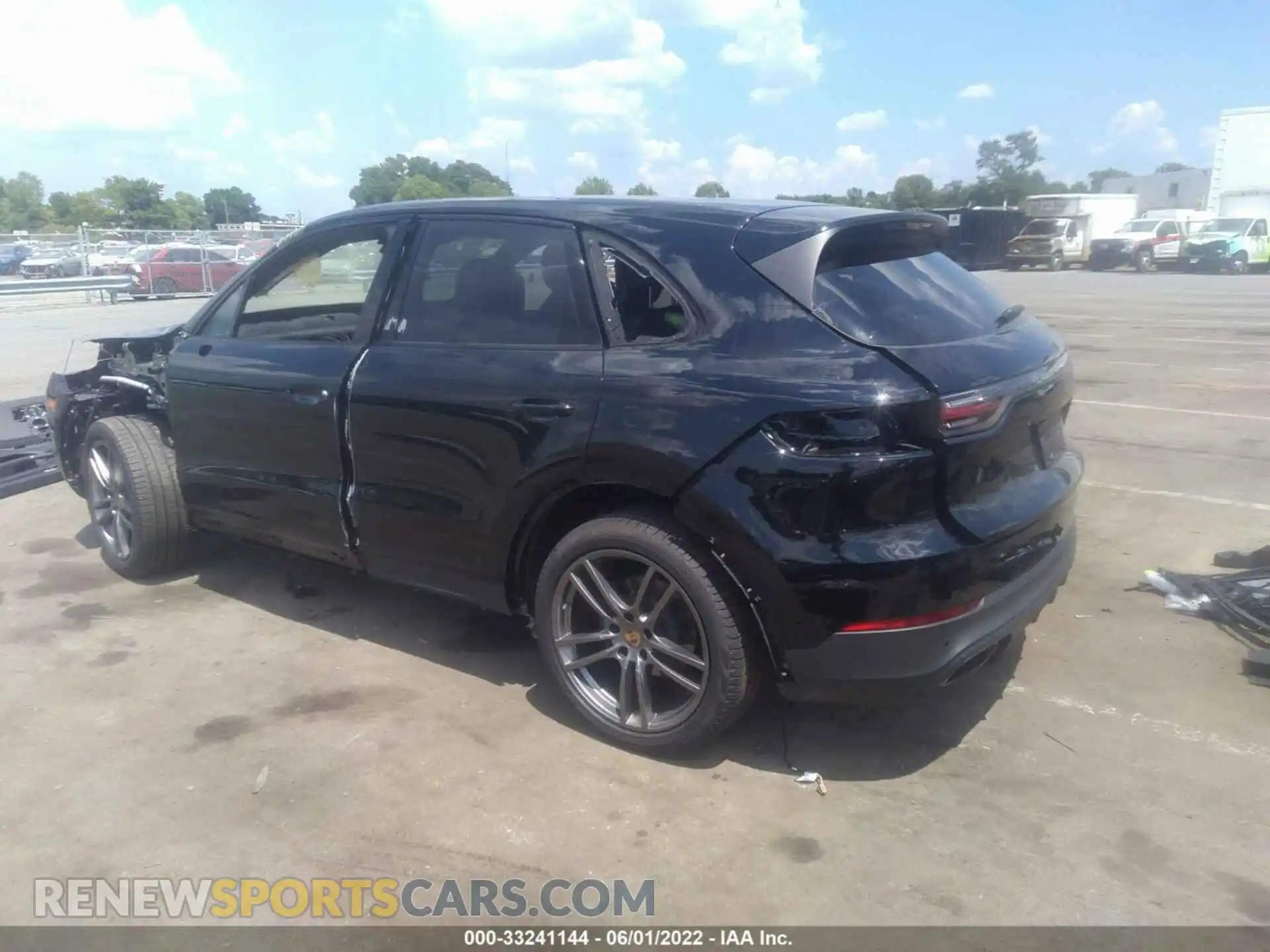 3 Photograph of a damaged car WP1AA2AY9MDA07642 PORSCHE CAYENNE 2021