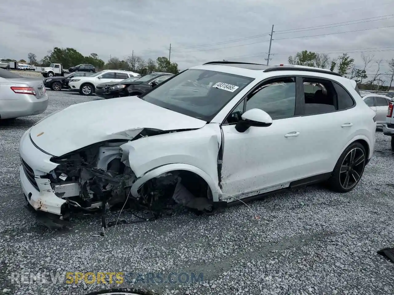 1 Photograph of a damaged car WP1AA2AY9MDA07852 PORSCHE CAYENNE 2021
