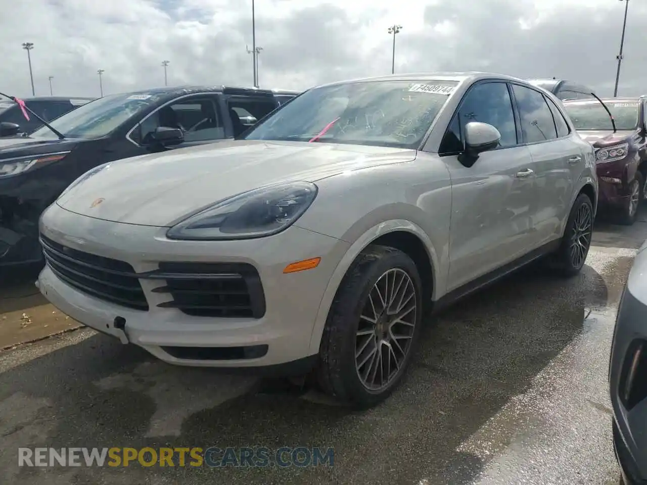 1 Photograph of a damaged car WP1AA2AY9MDA08404 PORSCHE CAYENNE 2021