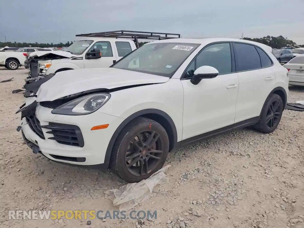 1 Photograph of a damaged car WP1AA2AYXMDA01526 PORSCHE CAYENNE 2021
