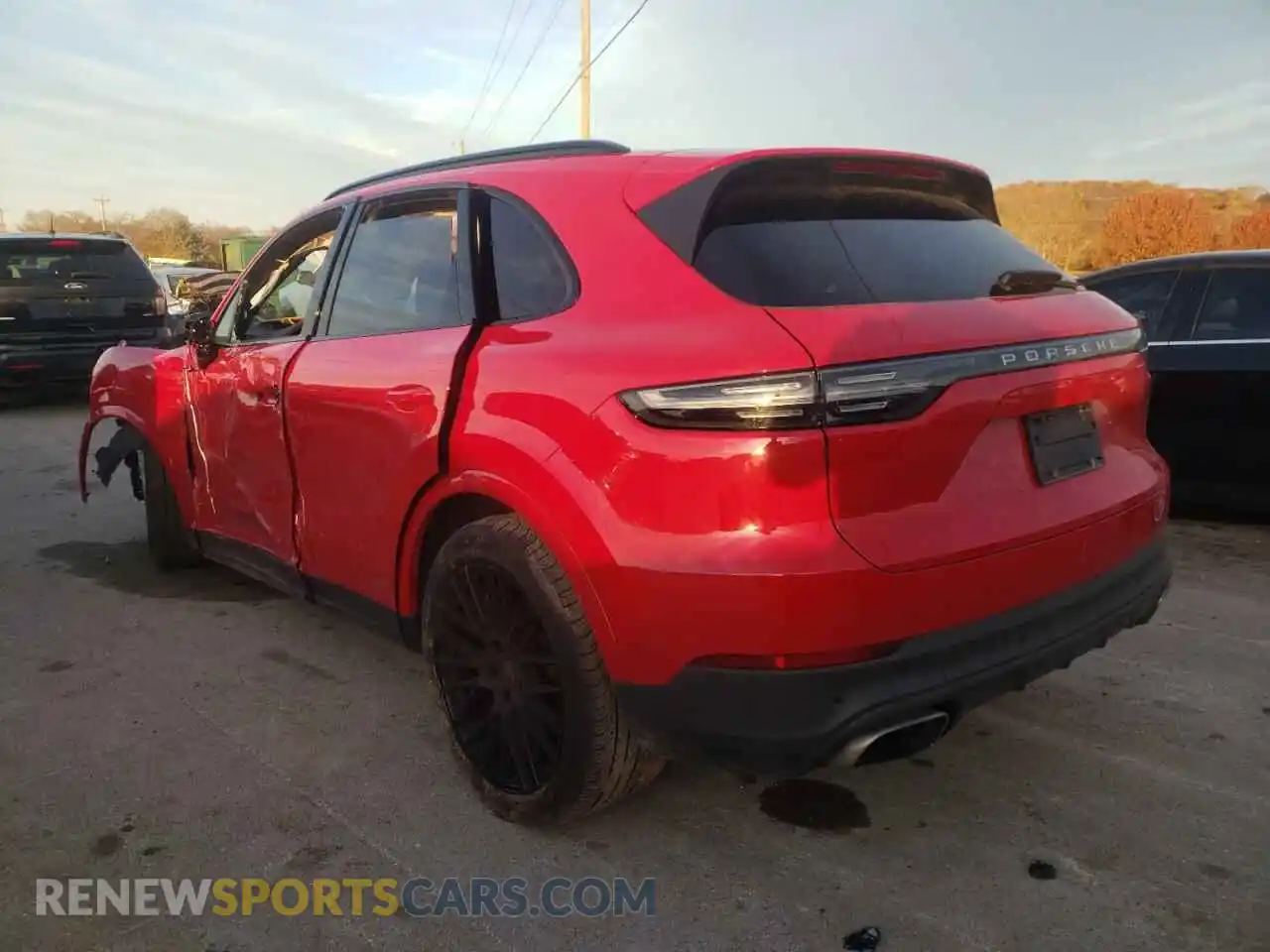 3 Photograph of a damaged car WP1AA2AYXMDA03115 PORSCHE CAYENNE 2021