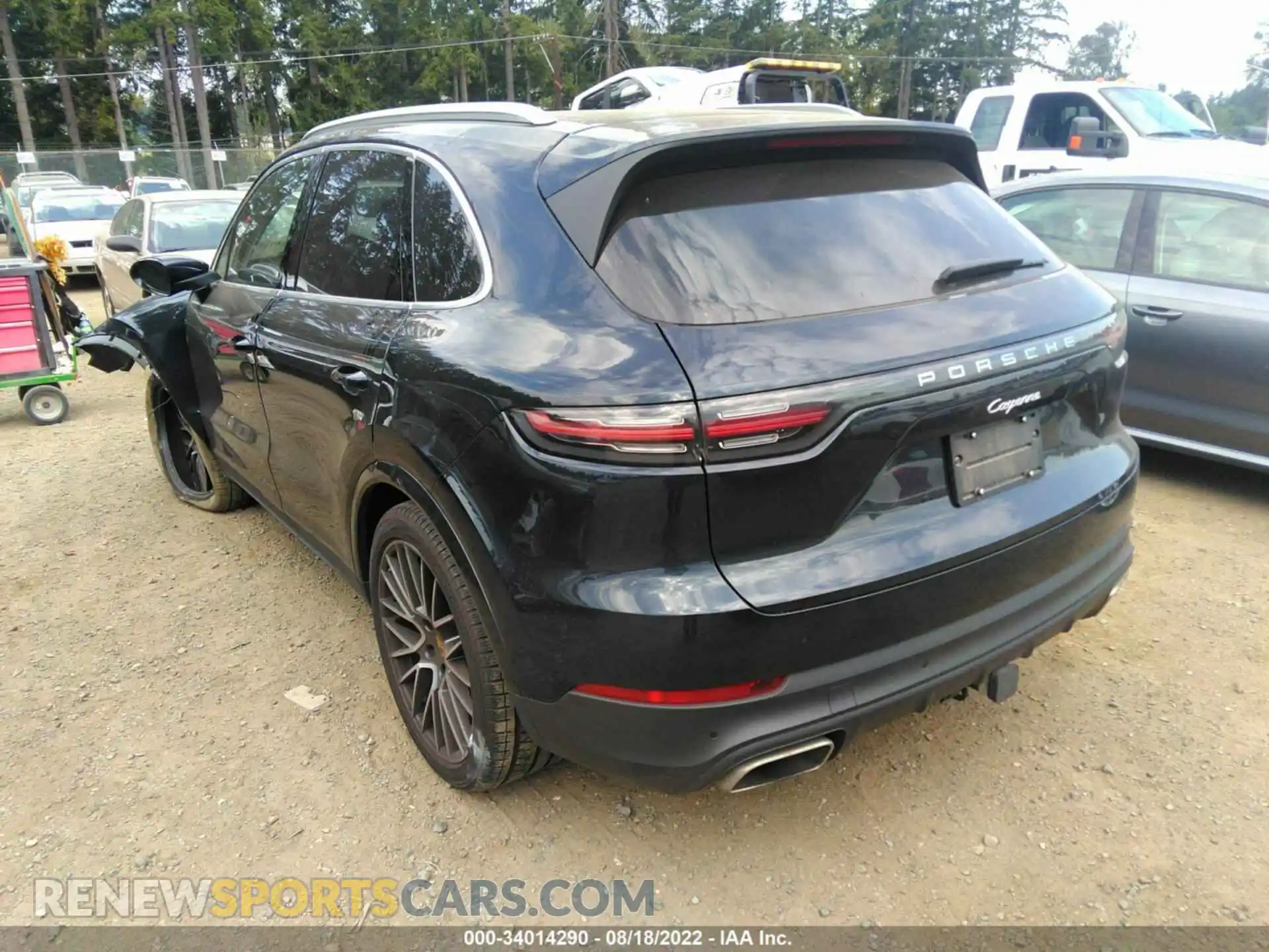 3 Photograph of a damaged car WP1AA2AYXMDA03454 PORSCHE CAYENNE 2021