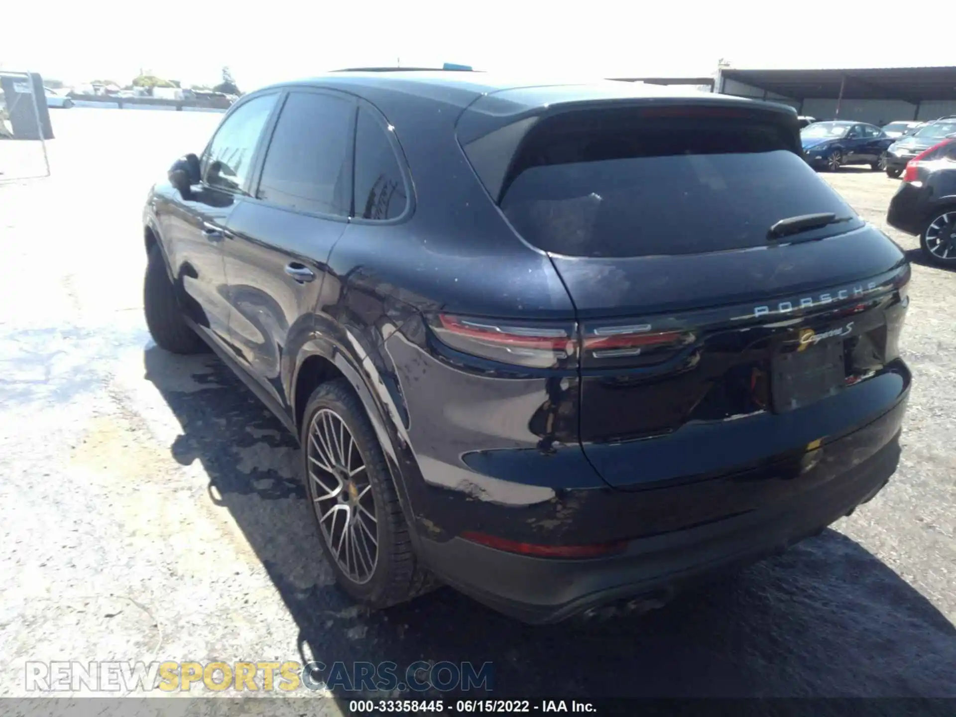3 Photograph of a damaged car WP1AB2AY1MDA27512 PORSCHE CAYENNE 2021