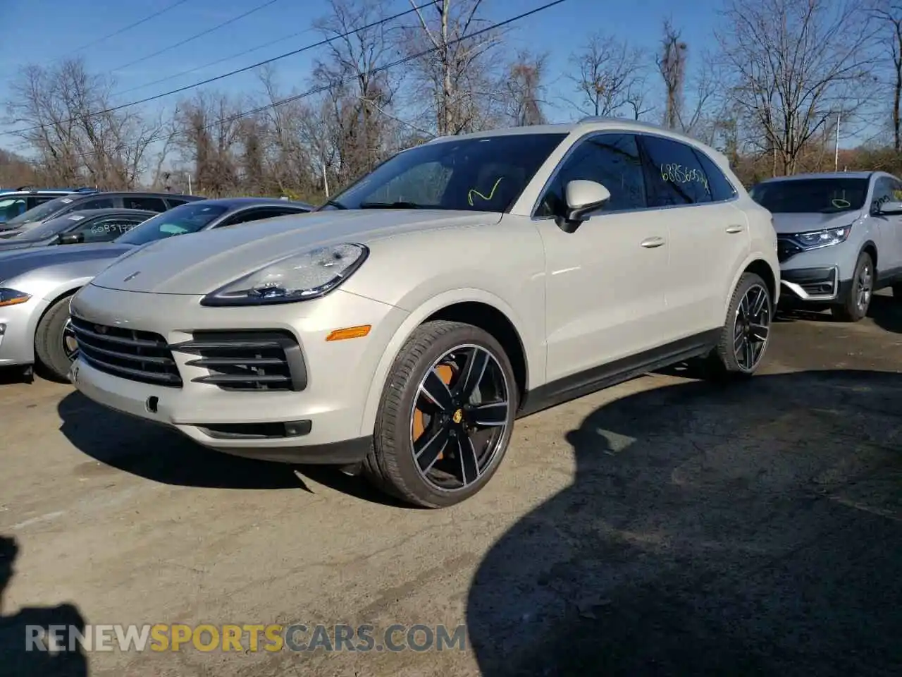 1 Photograph of a damaged car WP1AB2AY2MDA27941 PORSCHE CAYENNE 2021