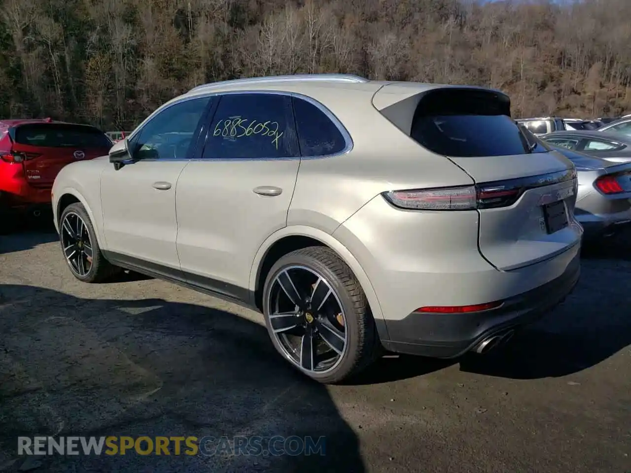 2 Photograph of a damaged car WP1AB2AY2MDA27941 PORSCHE CAYENNE 2021