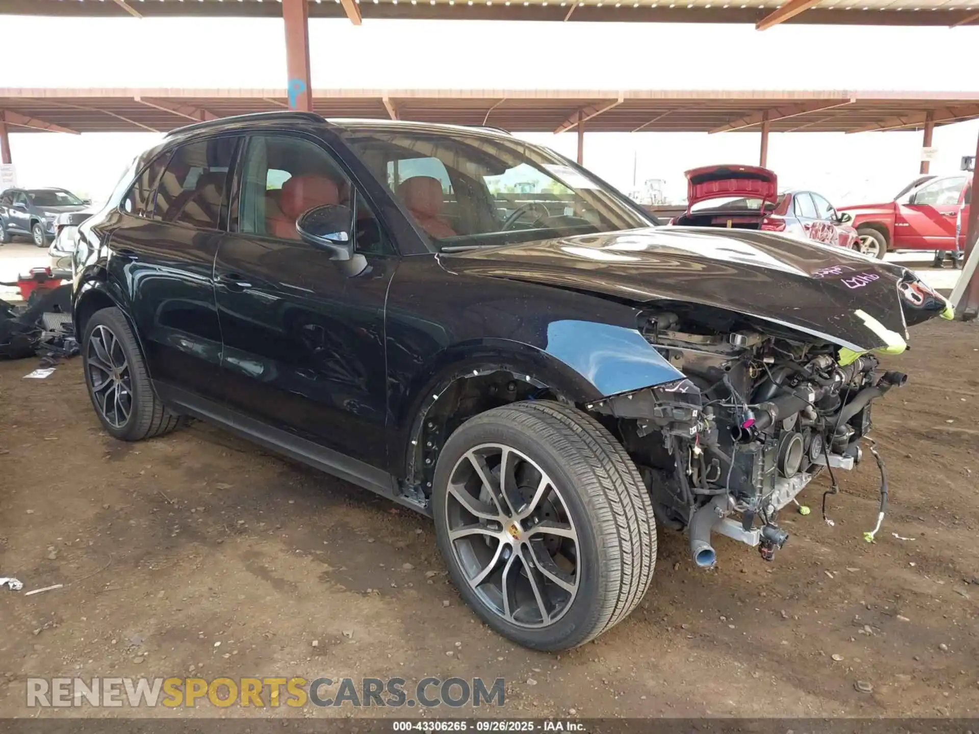 1 Photograph of a damaged car WP1AB2AY7MDA27076 PORSCHE CAYENNE 2021