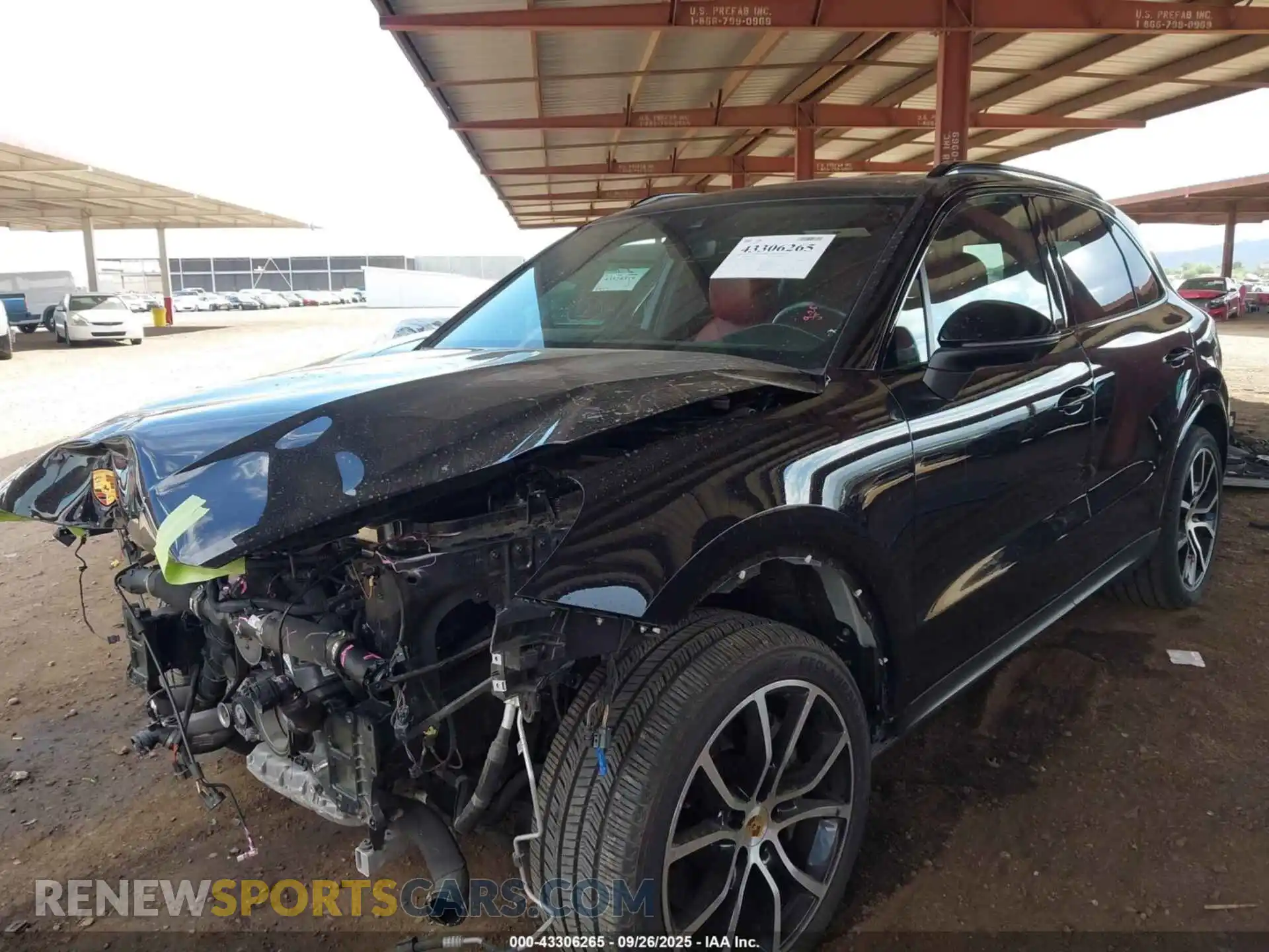 2 Photograph of a damaged car WP1AB2AY7MDA27076 PORSCHE CAYENNE 2021