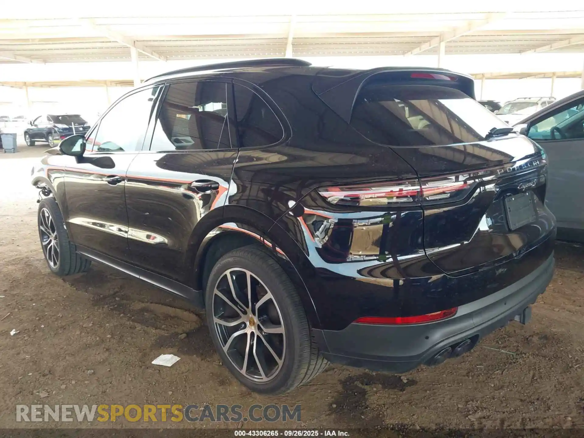 3 Photograph of a damaged car WP1AB2AY7MDA27076 PORSCHE CAYENNE 2021