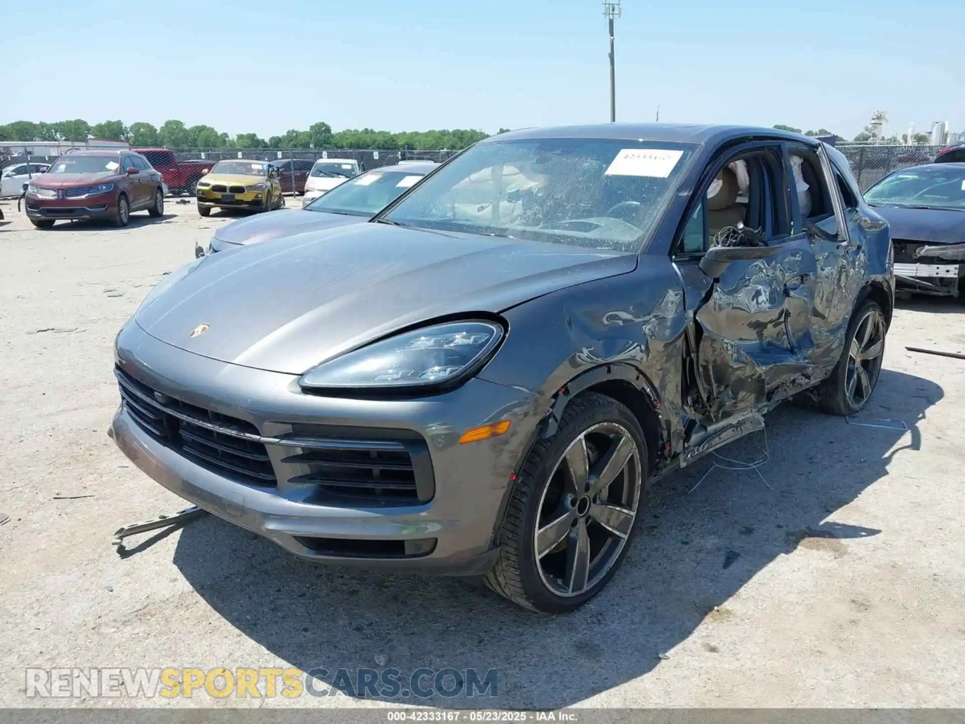 2 Photograph of a damaged car WP1AB2AY8MDA28690 PORSCHE CAYENNE 2021