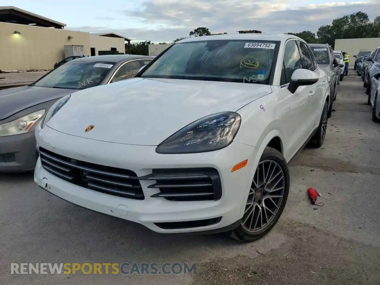 2 Photograph of a damaged car WP1AB2AY9MDA28701 PORSCHE CAYENNE 2021