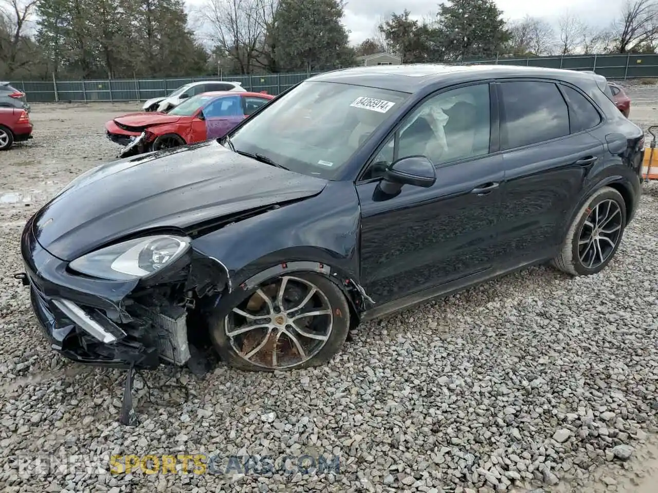 1 Photograph of a damaged car WP1AE2AY2MDA24237 PORSCHE CAYENNE 2021