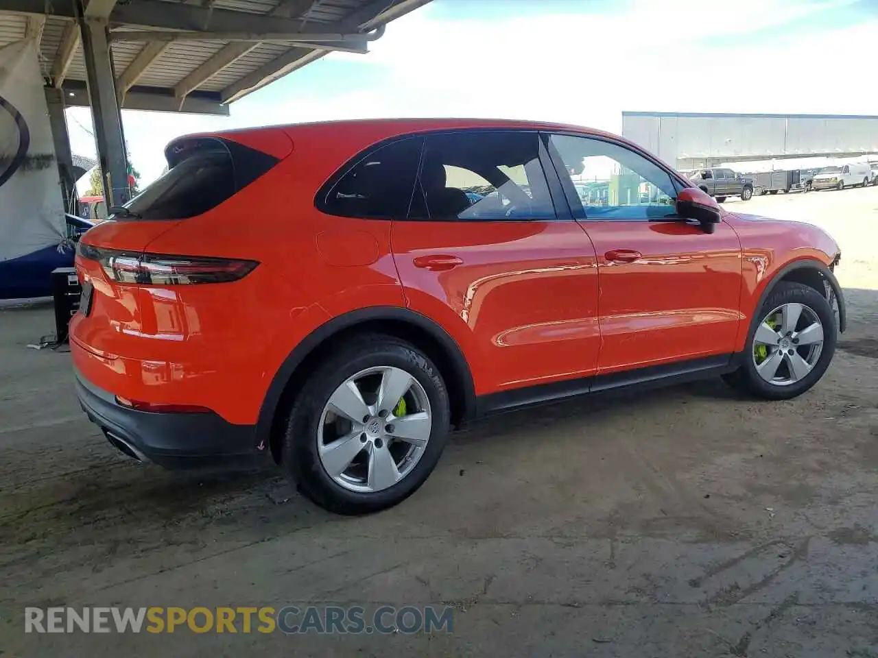 3 Фотография поврежденного автомобиля WP1AE2AY7MDA24668 PORSCHE CAYENNE 2021