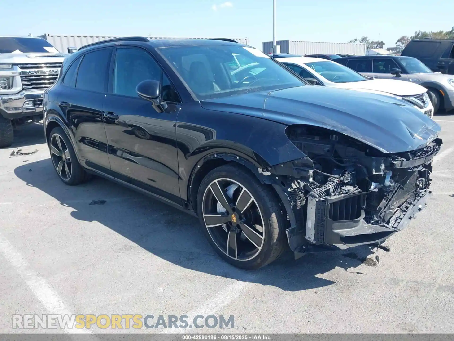 1 fotografías del automóvil dañado WP1AF2AYXMDA36018 PORSCHE CAYENNE 2021