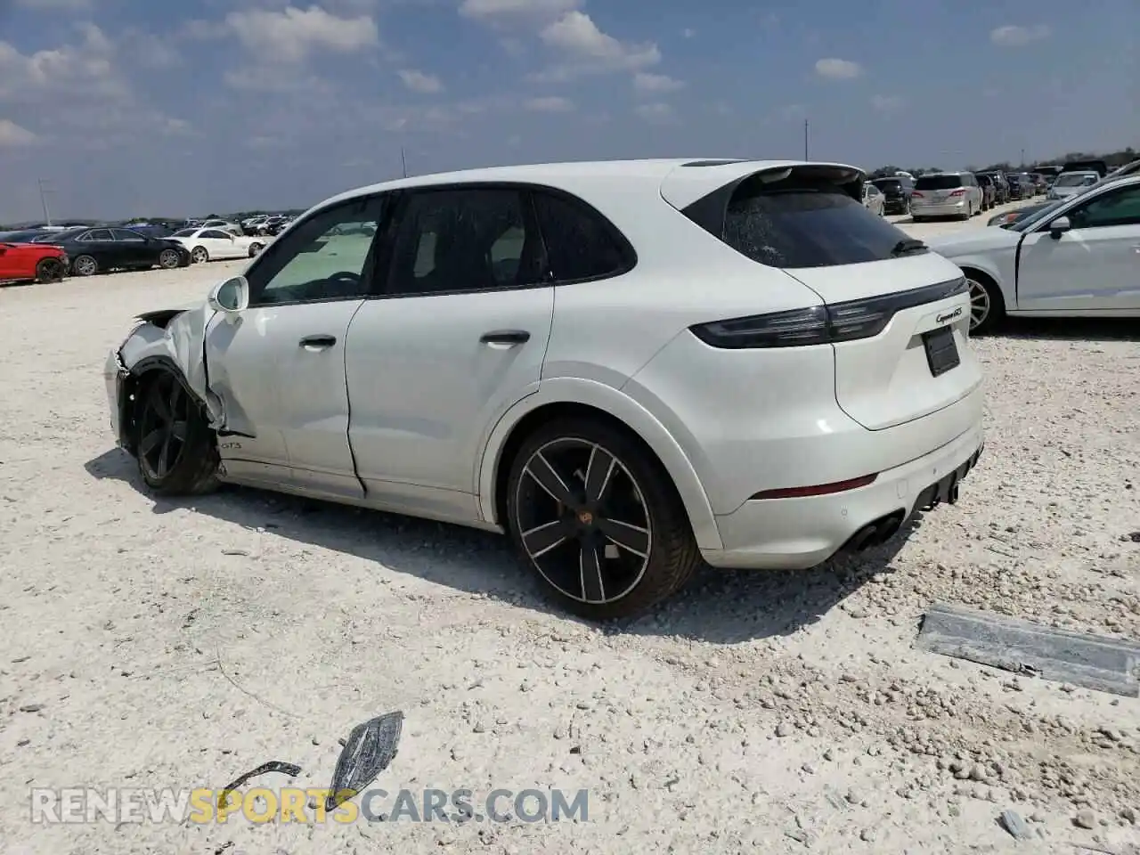2 Photograph of a damaged car WP1AG2AY1MDA33571 PORSCHE CAYENNE 2021