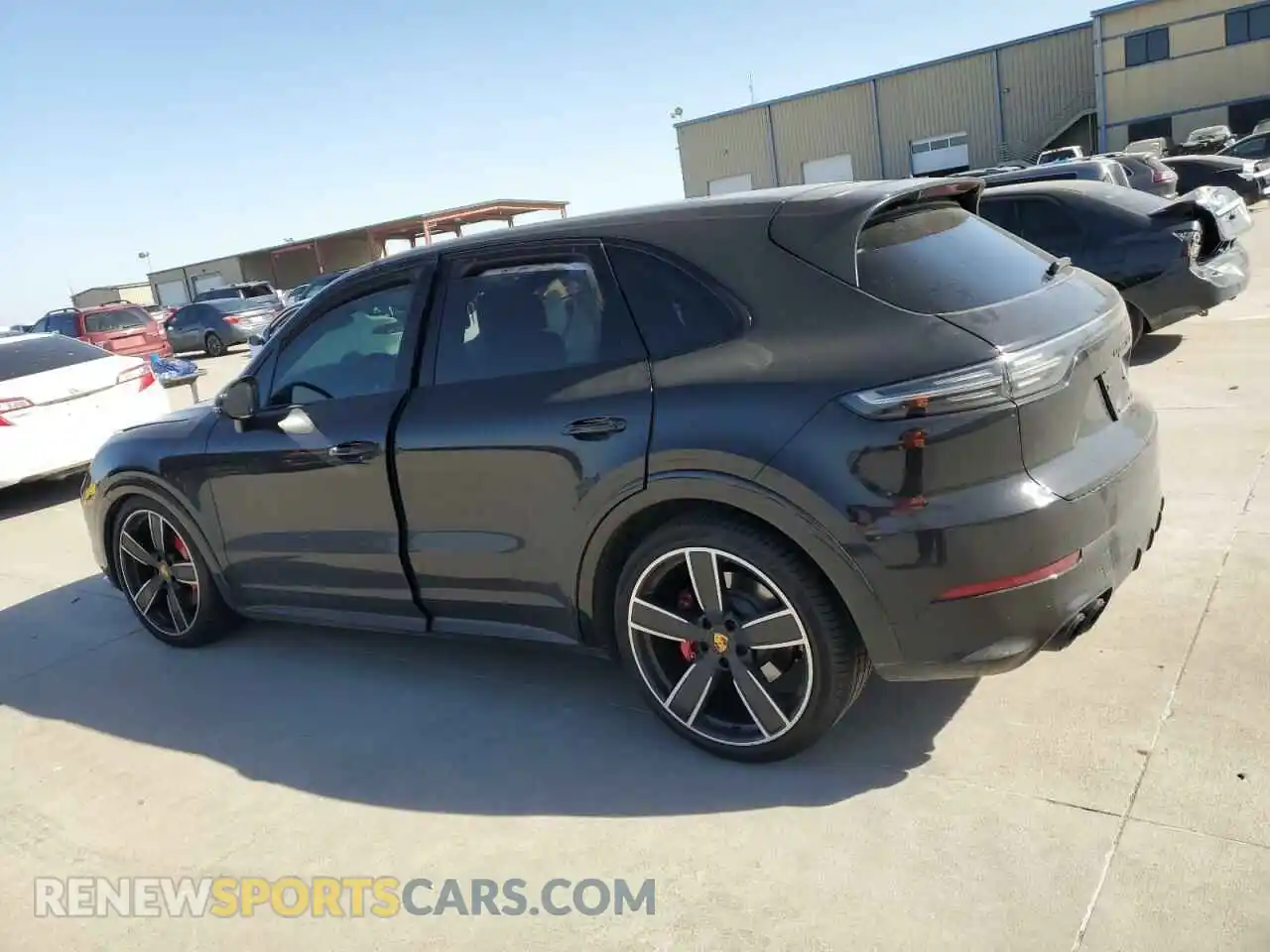 2 Photograph of a damaged car WP1AG2AY3MDA34902 PORSCHE CAYENNE 2021