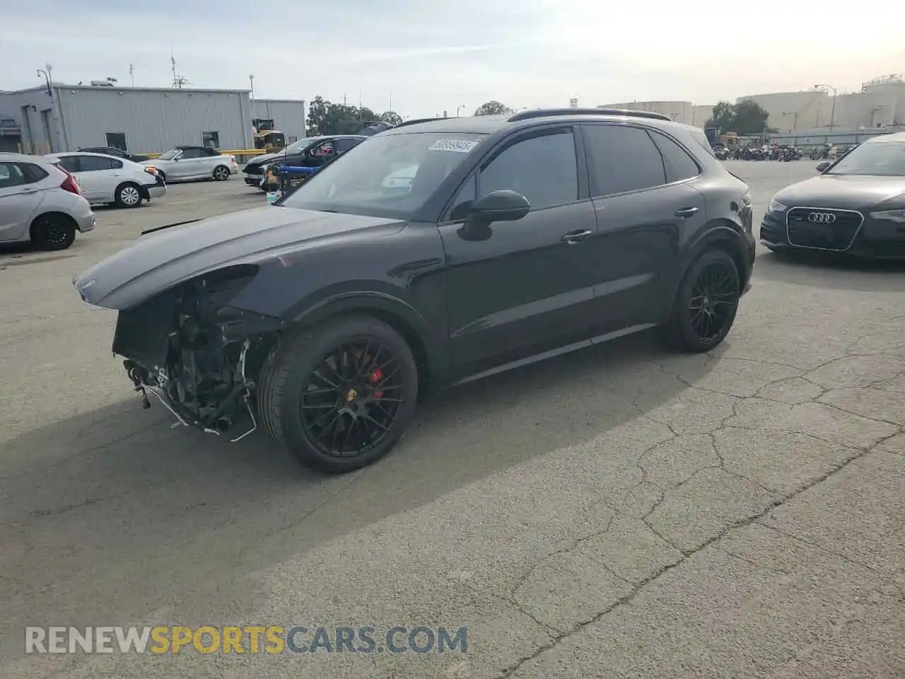 1 fotografías del automóvil dañado WP1AG2AY5MDA33718 PORSCHE CAYENNE 2021
