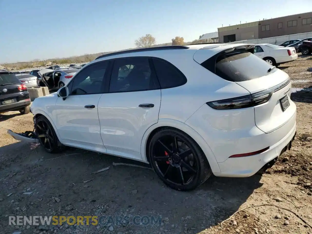 2 Photograph of a damaged car WP1AG2AY5MDA34500 PORSCHE CAYENNE 2021