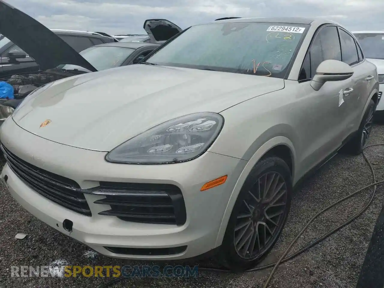 2 Photograph of a damaged car WP1BA2AY2MDA43015 PORSCHE CAYENNE 2021